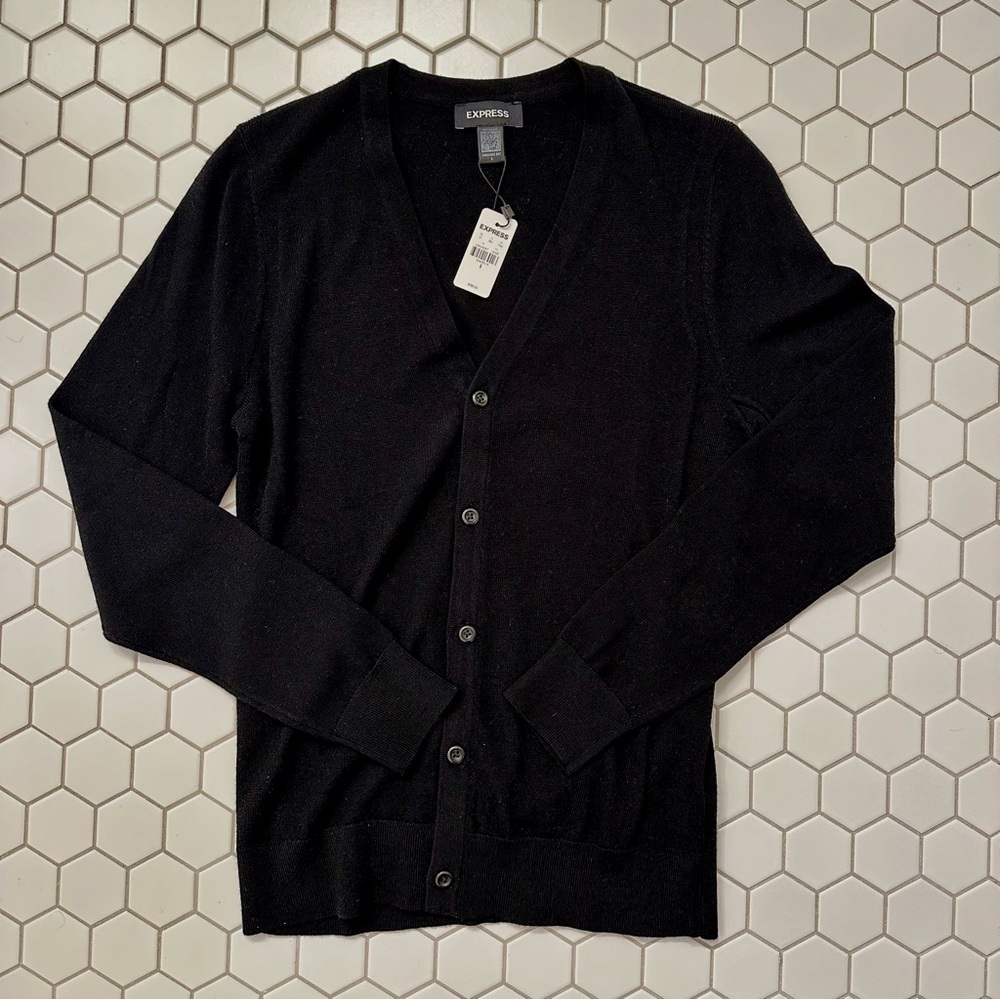 🌿 EXPRESS merino cardigan